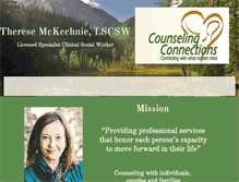 Tablet Screenshot of counselingconnections.com